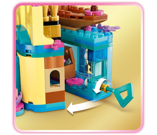 LEGO DISNEY 43285 Magiczny minipałac Arielki - 1473478 - zdjęcie 8
